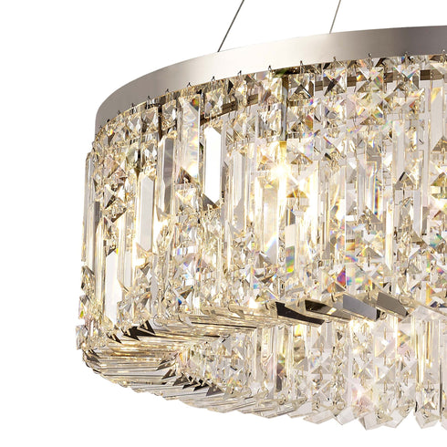 Zula Round Pendant Chandelier 12 Light